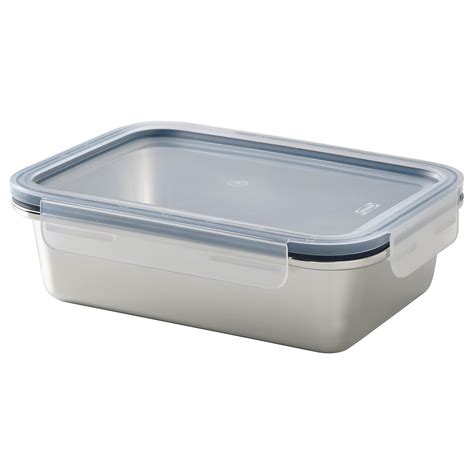 ikea lunch box stainless steel|ikea 365+ container.